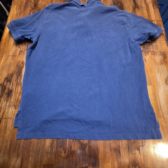 Polo by Ralph Lauren Men's Navy Blue Polo Shirt Size XL Preppy Y2k Vintage - Picture 9 of 9